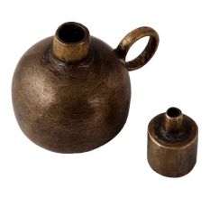 Handmade Oil Lamp in Antique Finish