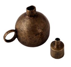 Elegant Dark Brown Kerosene Lamp for Decoration