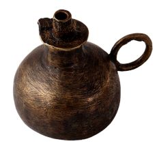 Elegant Black Oil Lamp for Home Decoration