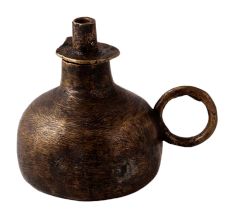 Elegant Black Oil Lamp for Home Decoration