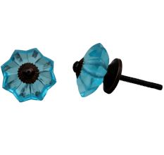 Turquoise Melon Medium Knob