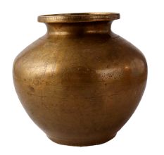 Old Brass Religious Kalash Water Pot