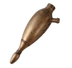 Vintage Brass Tear Drop ShapeTobacco Pot