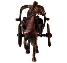 Buy Handcrafted brass statues Of Tonga Or Horse Cart