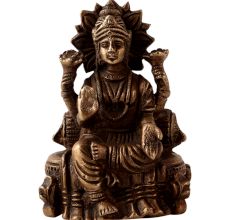 Brass Small Goddess Lakshmi Statue