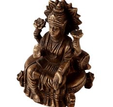 Brass Small Goddess Lakshmi Statue