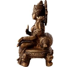 Brass Small Goddess Lakshmi Statue