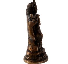 Brass Small Radha Krishna Statue