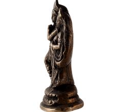 Brass Small Radha Krishna Statue