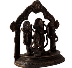Brass Ram Darbar Statue for Worship