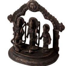 Brass Ram Darbar Statue for Worship