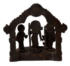 Brass Ram Darbar Statue for Worship