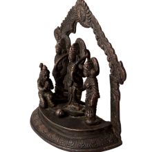 Brass Ram Darbar Statue for Worship