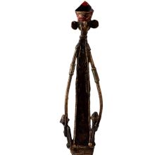 Incredible Brass Ganesha Statue in Tribal Art