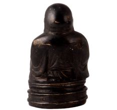Brass Laughing Buddha Statue in Antique Finish