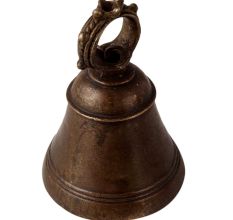 Antique Brass Temple Bell for Home Decor