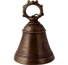 Antique Brass Temple Bell for Home Decor