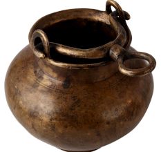 Indian Brass Water Pot in Antique Finish