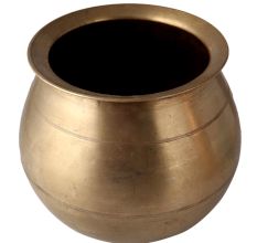 Brass Look Plant Pot Pooja Lota