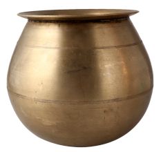 Brass Look Plant Pot Pooja Lota