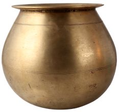 Vintage Brass Pot