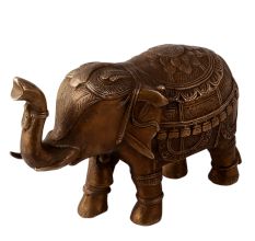 Brass  Elephant Statue Decor