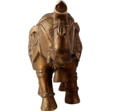 Brass  Elephant Statue Decor