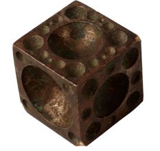 Brass Dice Shaped Jewellery Making Moulds