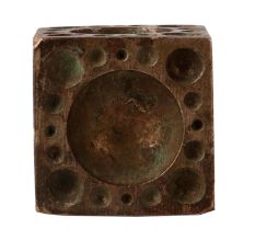 Brass Dice Shaped Jewellery Making Moulds