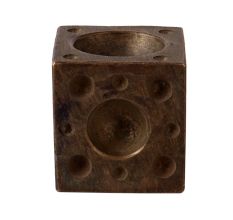 Old Brass Mould Making Jewellery In Black Finish
