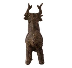 Handmade Small Deer Statue in Tribal Art