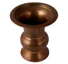 Vintage Brass Flower Pot in South Indian Art