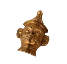 Buy Muniswaran God Shiva Statue Brass Shiv Mukhalinga