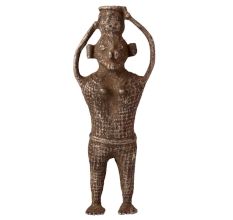 Handmade Folk Brass Statue for Decoration