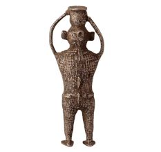 Handmade Folk Brass Statue for Decoration