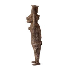 Handmade Folk Brass Statue for Decoration