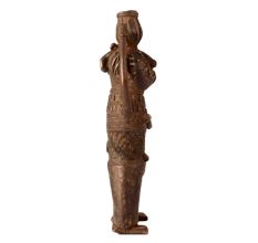 Handcrafted Folk Brass Statue for Home Decoration