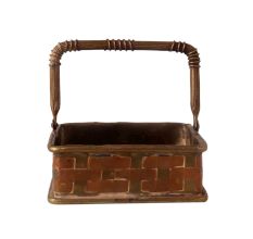 Handcrafted Flower Basket for Home Decoration