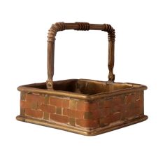 Handcrafted Flower Basket for Home Decoration