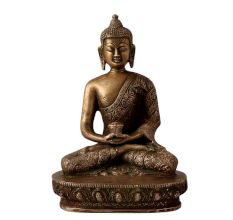 Brass Statue Of Lord Buddha