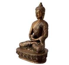 Brass Statue Of Lord Buddha