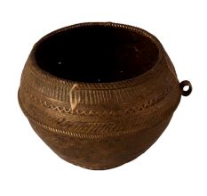 Indian Brass Rice Measurement Bowl