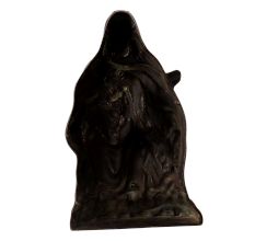 Handmade Brass Wall Plate in Christian Art