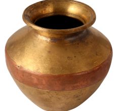Brass Pot for Pooja Ganga Jamuna Pot