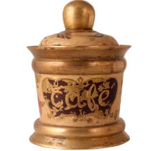 Brass Coffee Powder Storage pot