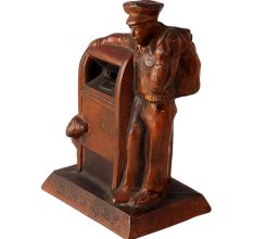 Brass Piggy Bank for Adults