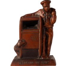 Brass Piggy Bank for Adults