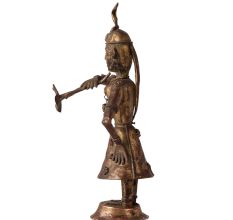Brass Metal Musician Dancer Figurine Statues
