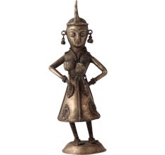 Miniature Sculpture Of Indian Dancer or Musician