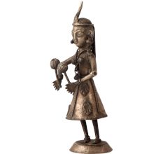 Miniature Sculpture Of Indian Dancer or Musician